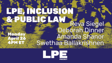 LPE, Inclusion, & Public Law