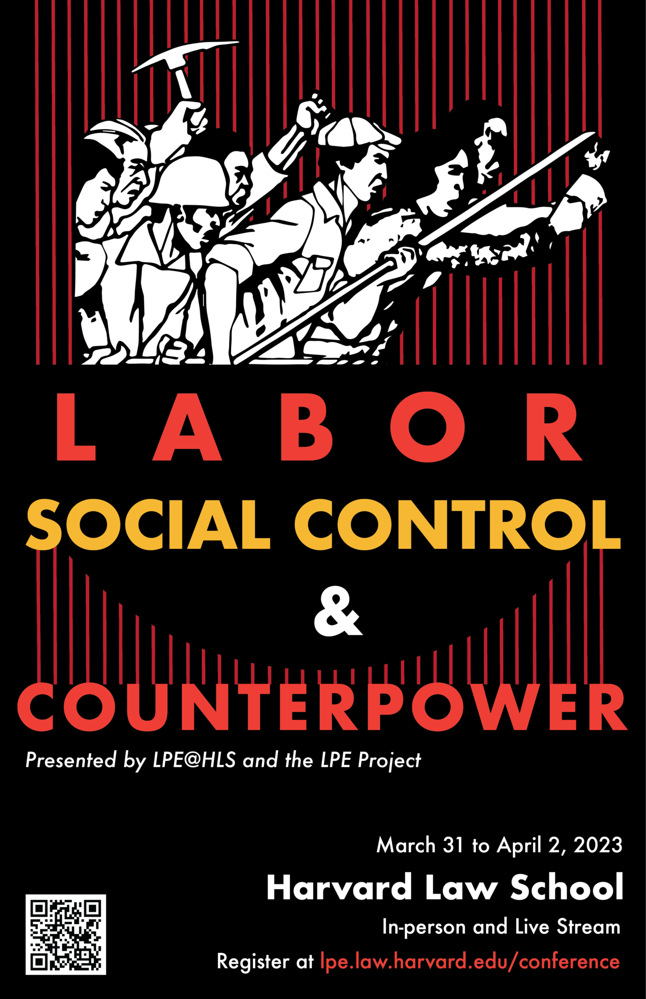 Poster for event: Labor, Social Control, and Counterpower