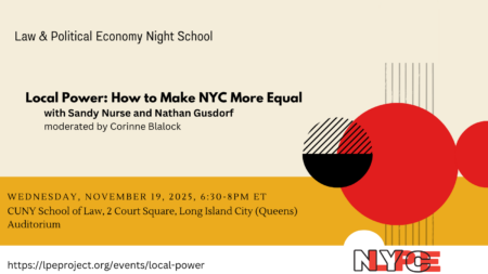 Local Power: How to Make NYC More Equal